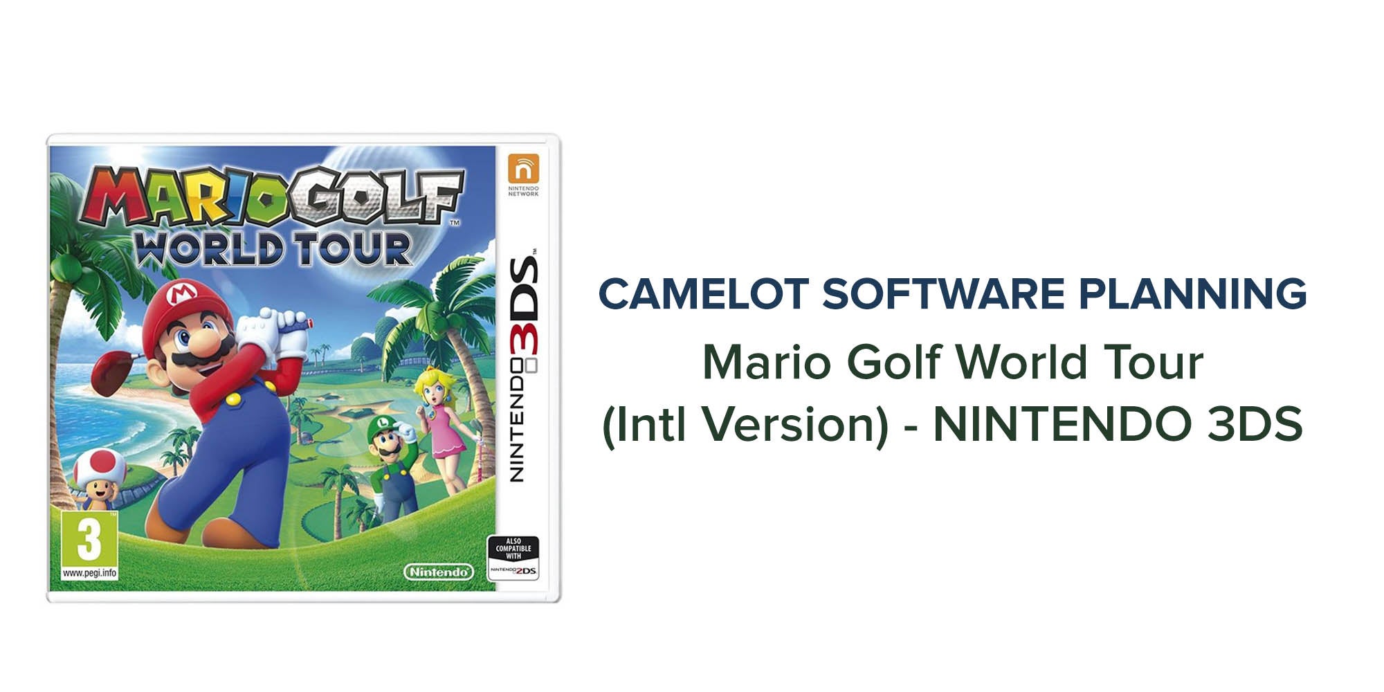 Mario Golf World Tour (Intl Version) - Sports - Nintendo 3DS
