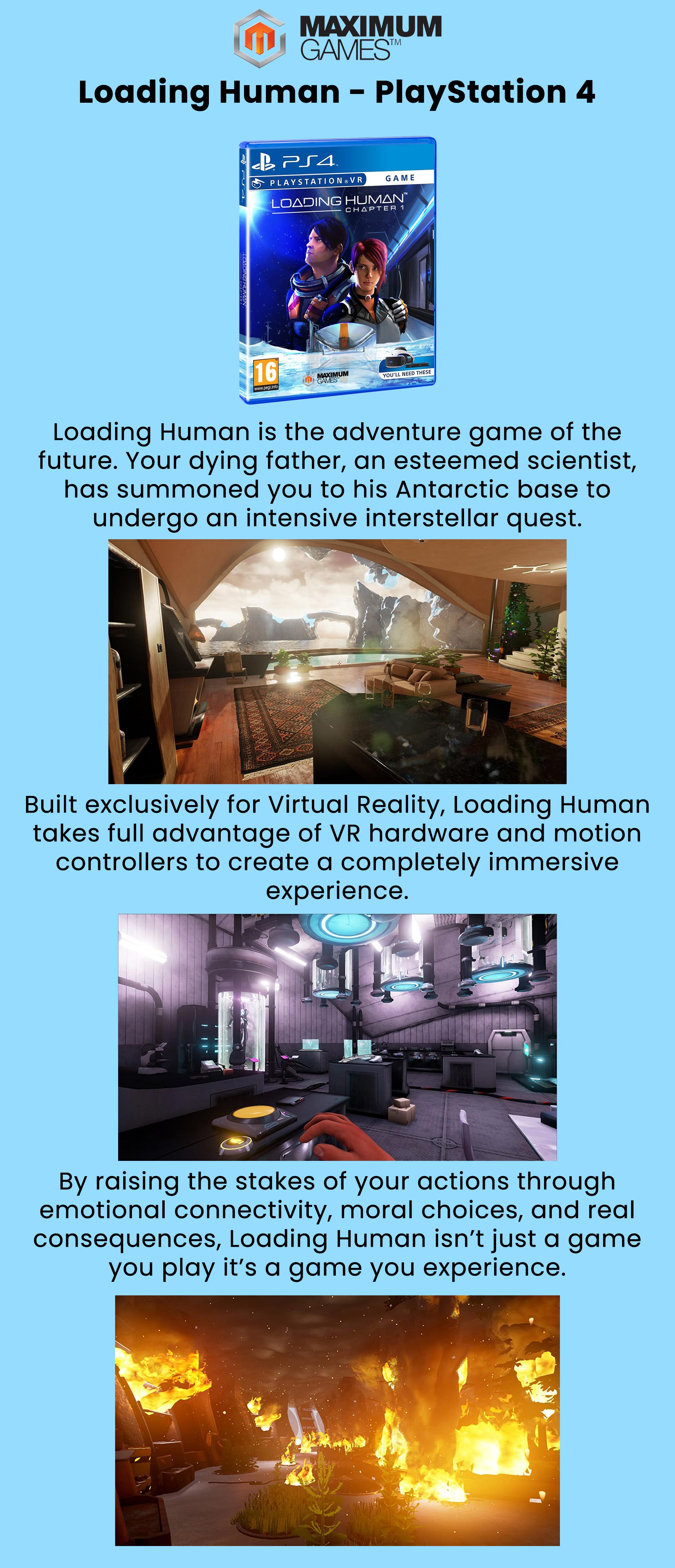 Loading Human - (Intl Version) - Adventure - PlayStation 4 (PS4)