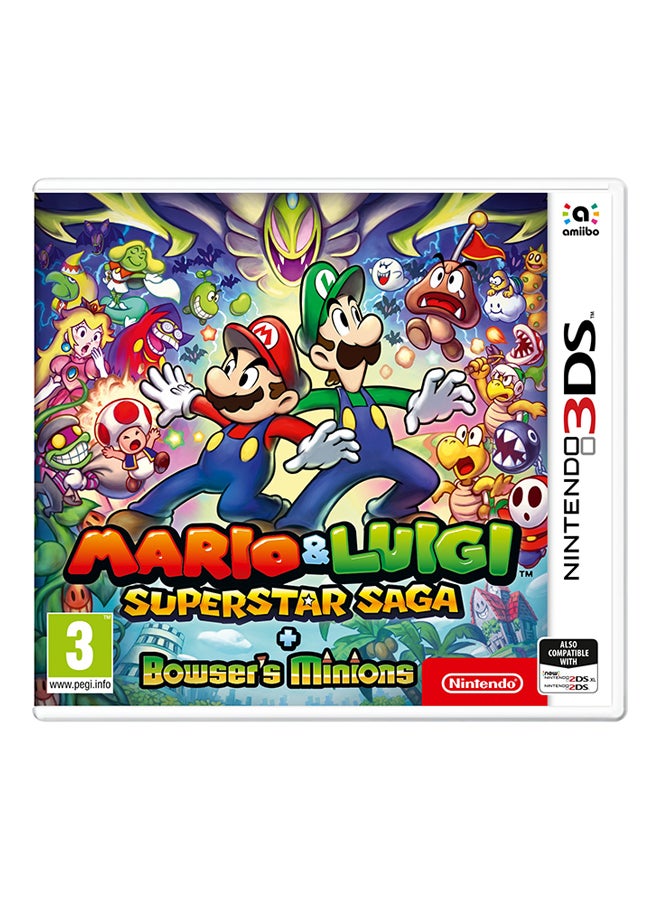 Mario And Luigi: Superstar Saga + Bowser's Minions (Intl Version) - Adventure - Nintendo 3DS