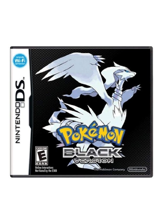 Pokemon Black Version (Intl Version) - Adventure - Nintendo DS