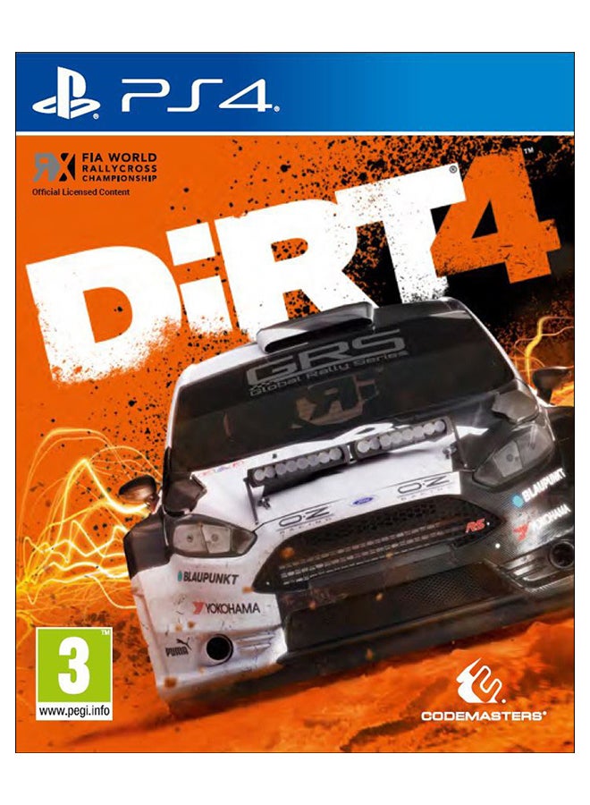 Dirt 4 - PlayStation 4 - racing - playstation_4_ps4