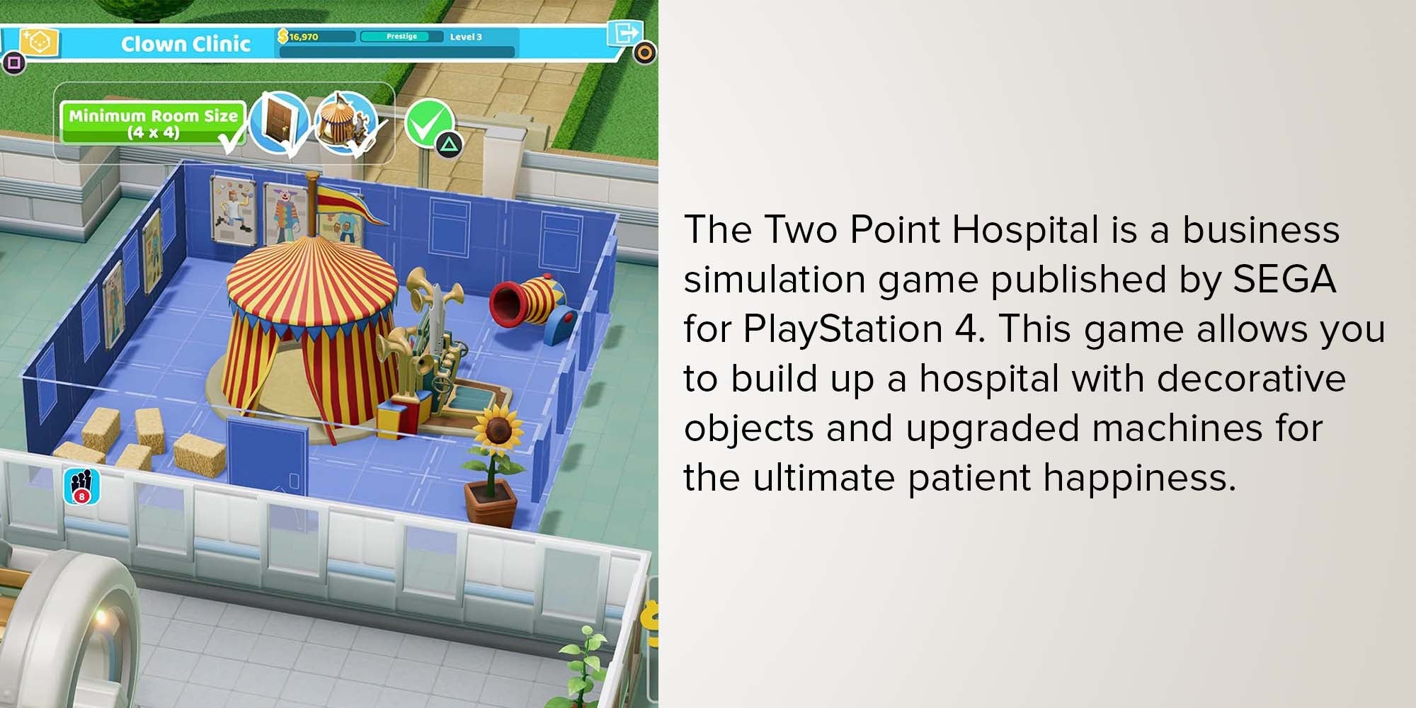 Two Point Hospital (Intl Version) - Children's - PlayStation 4 (PS4)