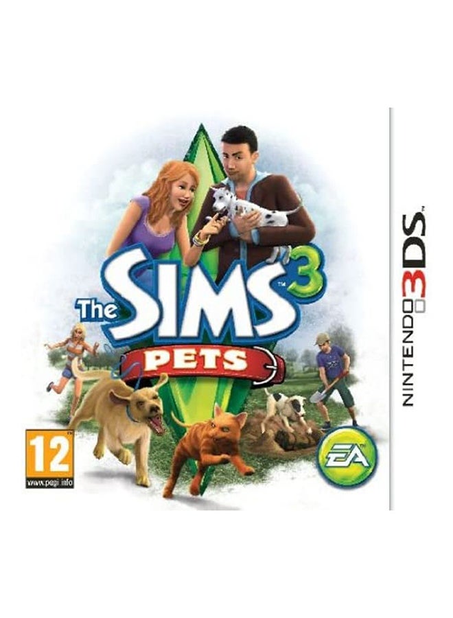 The Sims 3 : Pets - nintendo_3ds