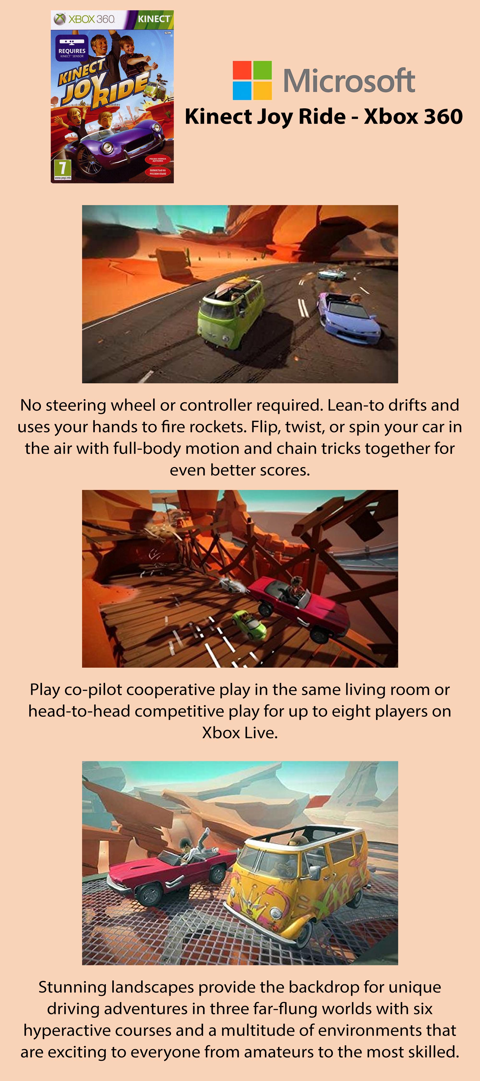 Kinect Joy Ride - Xbox 360