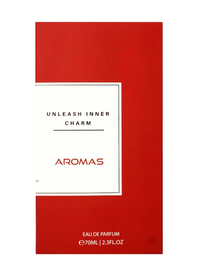 Aromas Unleash Inner Charm Perfume - Unisex Eau de Parfum Spray Long Lasting Luxurious Fragnance Perfume for Men and Women (70ml)