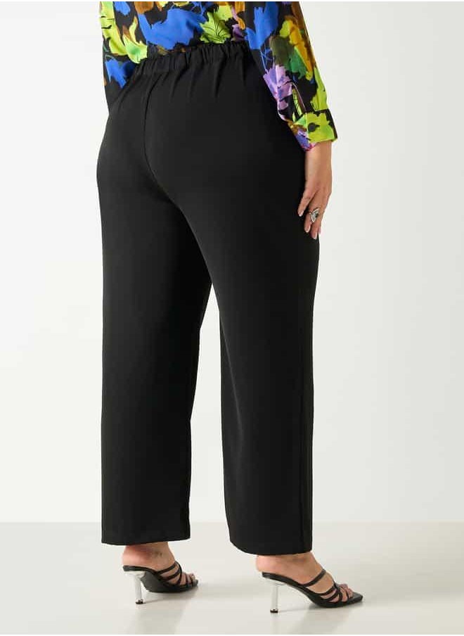 Plus Size Ulla Popken Wide Leg Pants