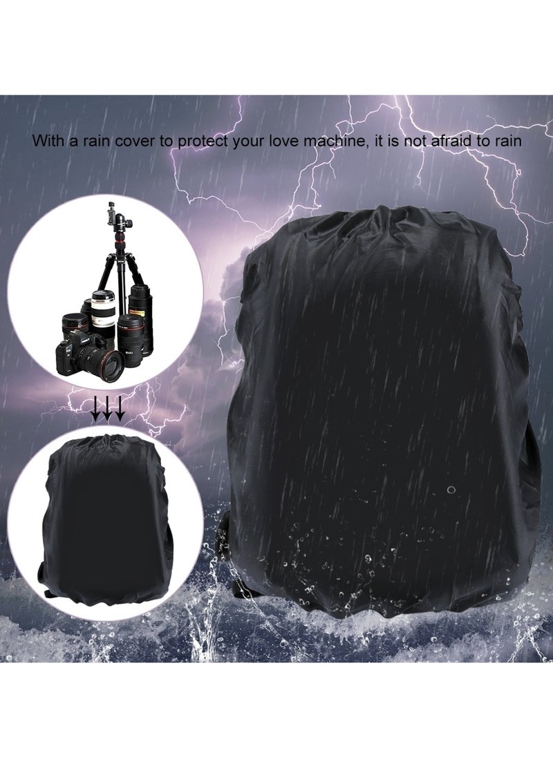 Waterproof  Camera Bag Case Travel DSLR Camera Backpack for SLR DSLR, Lenses, Accessories  Backpack Laptop Tablet Backpack Compatible for Sony/Canon/Nikon Camera and Lens Tripod Accessories