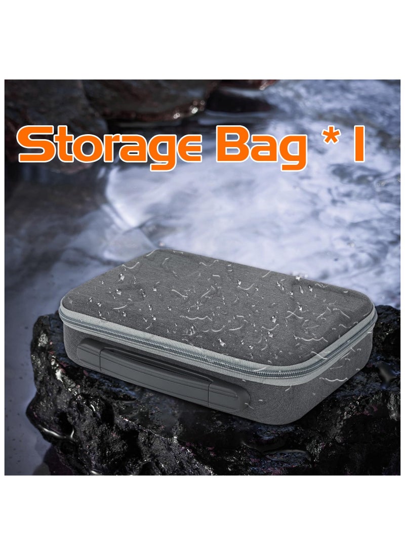 Carrying Case Fits for DJI Osmo Action 4 / Action 3, Hard Case Portable Storage Bag Travel Carry Case Protective Case Compatible with DJI OSMO Action 4/3 Adventure Combo Accessories