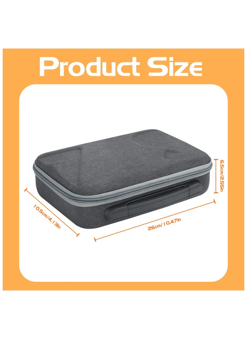 Carrying Case Fits for DJI Osmo Action 4 / Action 3, Hard Case Portable Storage Bag Travel Carry Case Protective Case Compatible with DJI OSMO Action 4/3 Adventure Combo Accessories