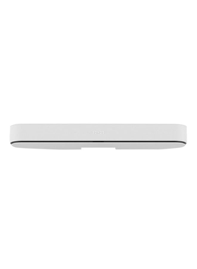 Compact Smart TV Soundbar With Alexa Voice Control SONOS BEAM White