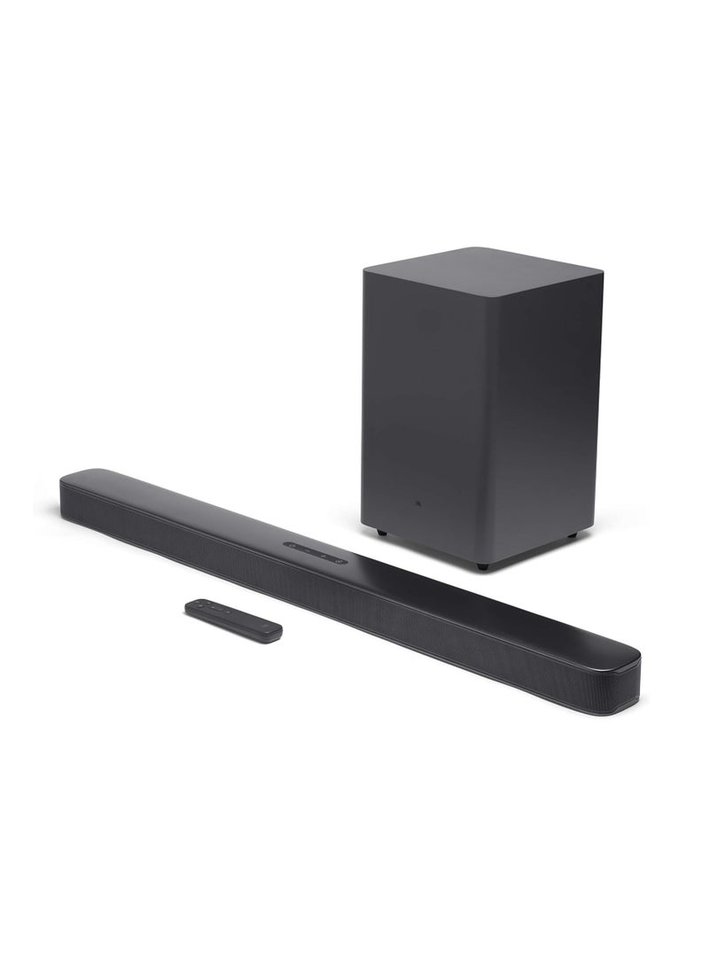 2.1-Channel Soundbar With Wireless Subwoofer JBLBAR21DBBLKUK Black