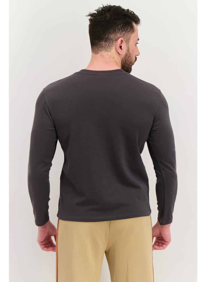 Men Sportswear Fit Training T-Shirt, Grey
