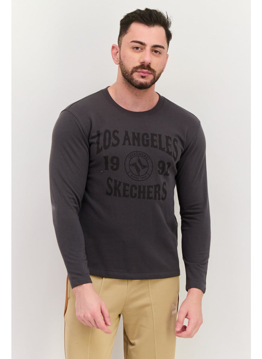Men Sportswear Fit Training T-Shirt, Grey