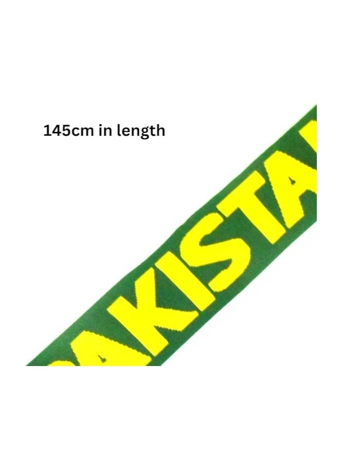 Pakistan Men’s T-Shirt,Scarf&Large Flag(90cm x 150cm)–Half Sleeve Tshirt|Cotton Ideal Combo For Sports Fans,Matches,Events.