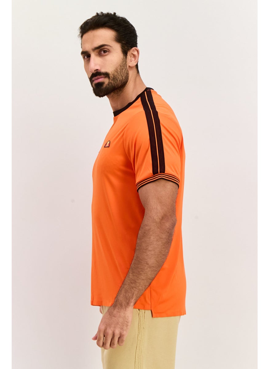 Men Sportswear Fit Short Sleeves Training T-Shirt, Coral