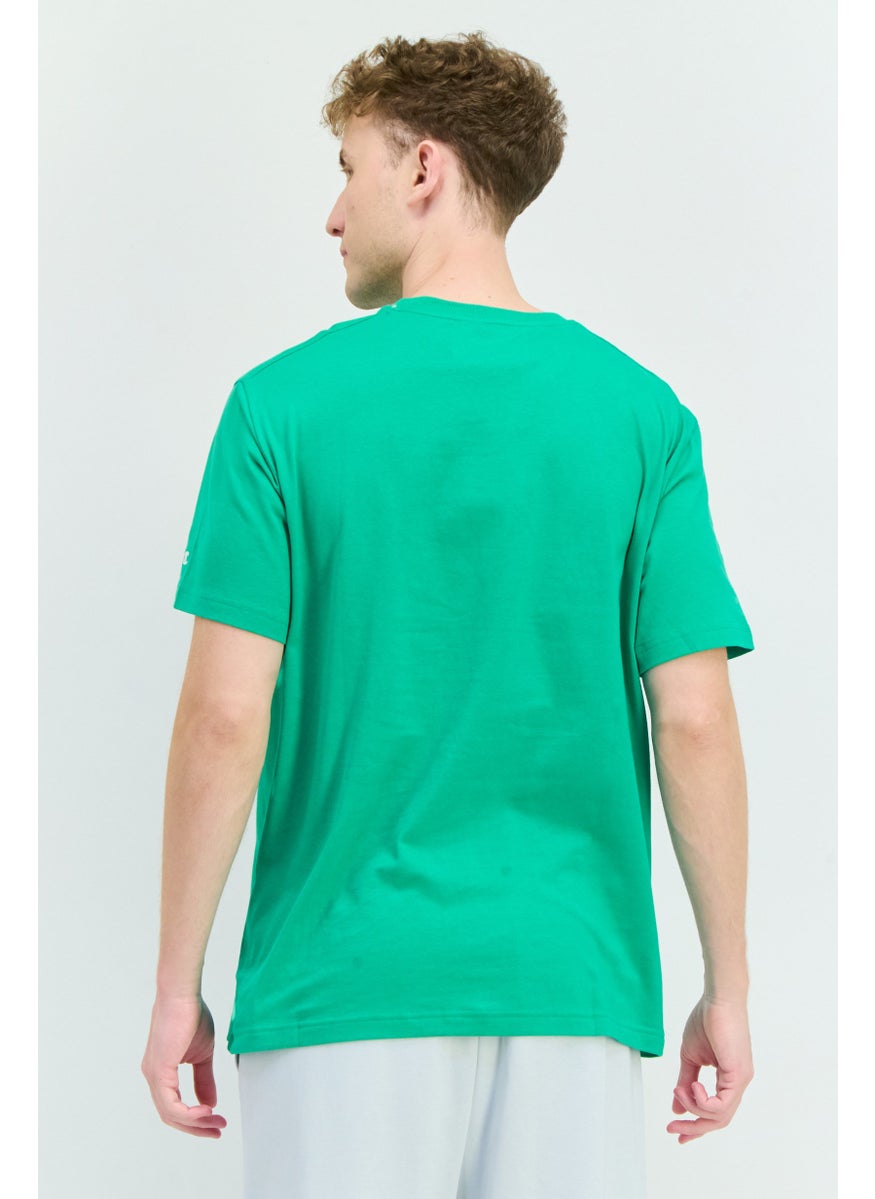 Men Custom Fit Short Sleeve Outdoor T-Shirt, Green