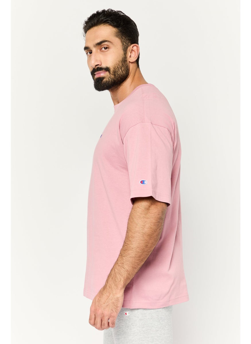 Men Sportswear Fit Training T-Shirts, Mauve