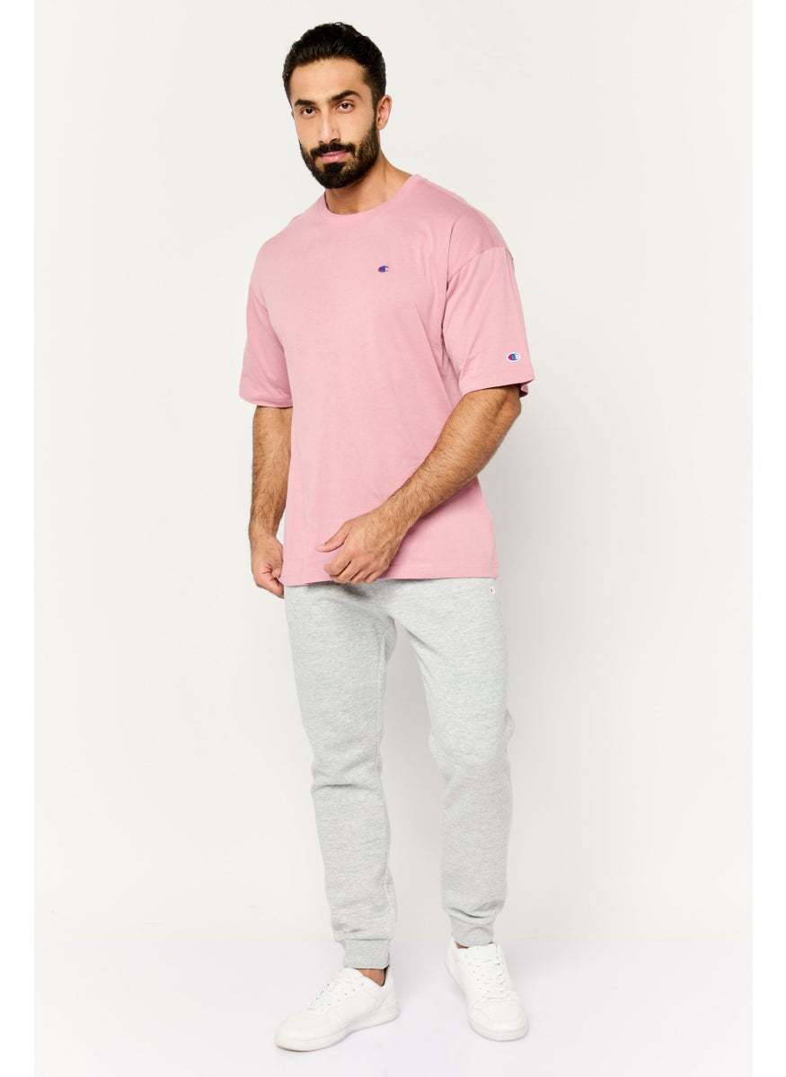 Men Sportswear Fit Training T-Shirts, Mauve