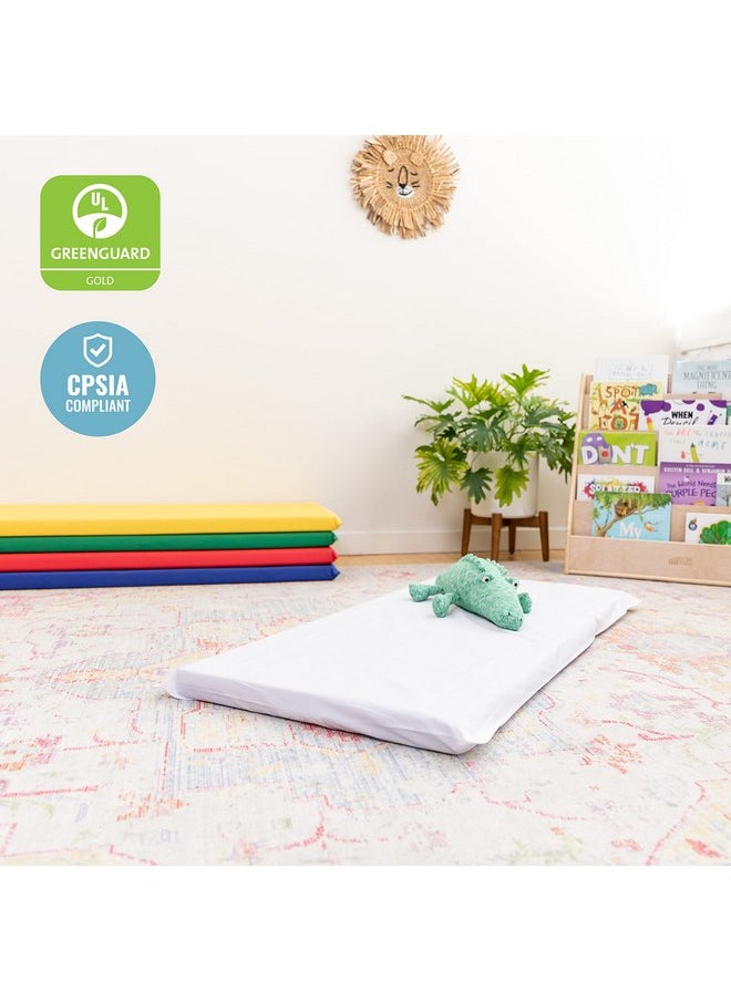 ECR4Kids Rest Mat Sheet, Daycare Supplies, White, 10-Pack