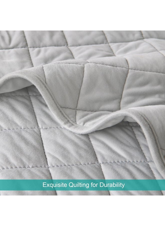 Toddler Blanket for Daycare, Baby Crib Nap Blankets Comforter, Quilted Kids Cot Bed Blanket 39