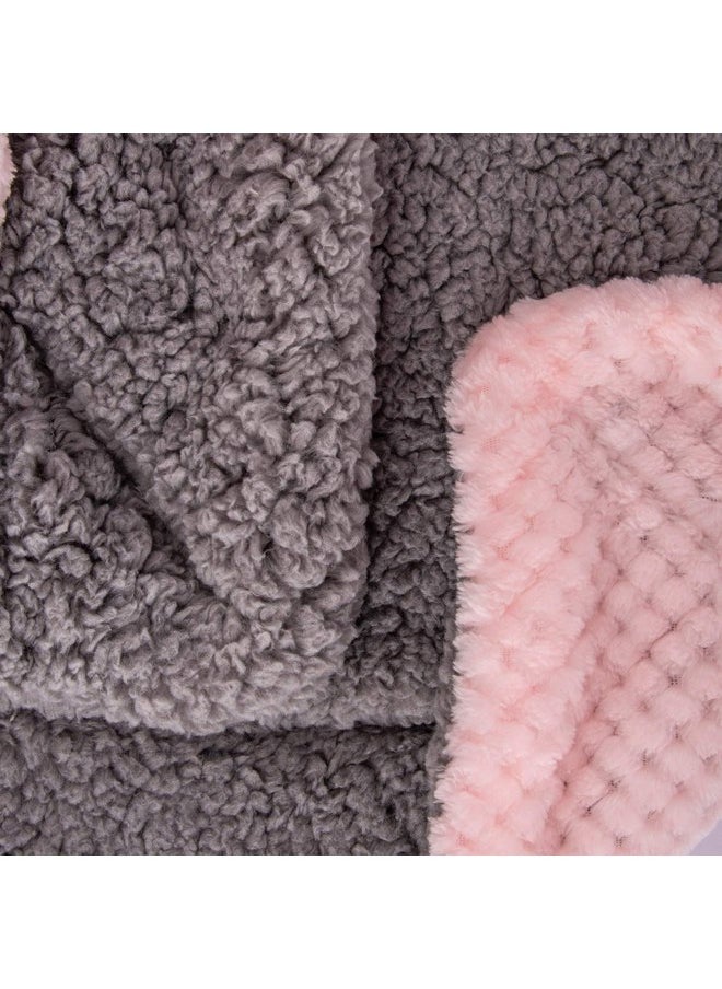 Fuzzy Dog Blanket or Cat Blanket or Pet Blanket, Warm and Soft, Plush Fleece Receiving Blankets for Dog Bed and Cat Bed, Couch, Sofa, Travel and Outdoor, Camping (Blanket (24
