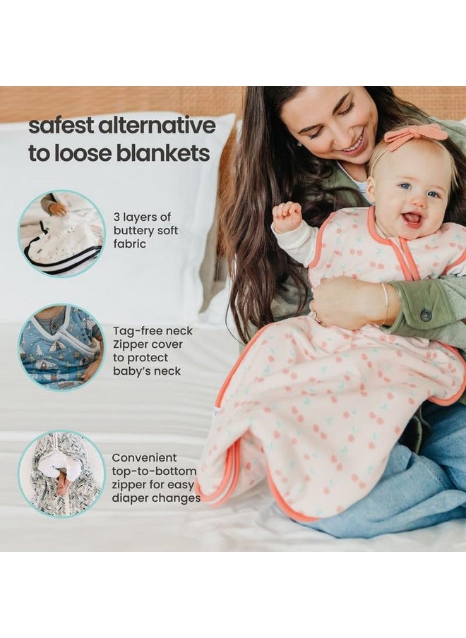 Copper Pearl Sleep Sack: Warm and Cozy Baby Bag in a Variety of Trendy Designs, Safe Alternative to Blankets, Sleeveless Baby Sleep Sack Swaddle Sizes Newborn to 24 Months - Denim