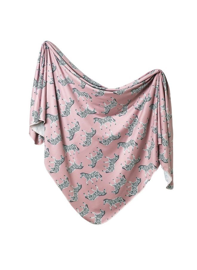 Copper Pearl Large Premium Knit Baby Swaddle Receiving Blanket Zella