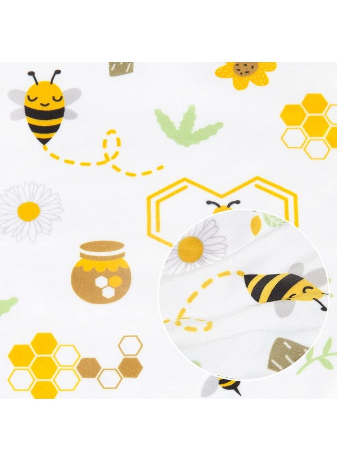 BORITAR Baby Security Blanket Soft Baby Lovey Unisex Lovey Baby Gifts for Newborn Boys and Girls Baby Snuggle Toy Baby Bee Stuffed Animal Yellow 14 Inch
