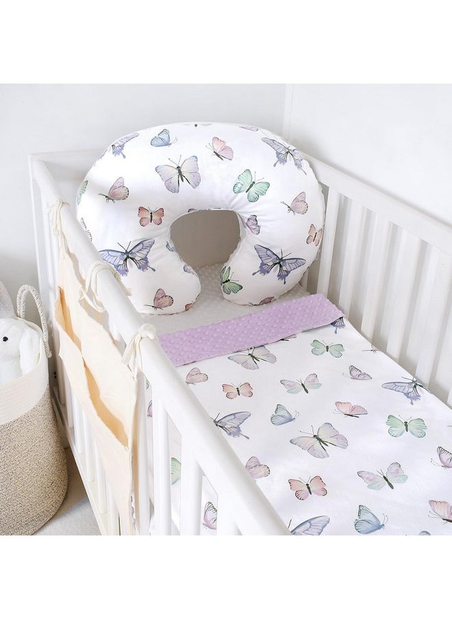 Baby Blankets for Boys Girls Soft Minky Blanket for Newborn Infant Toddler Used for Crib Stroller Nursery (Butterfly)