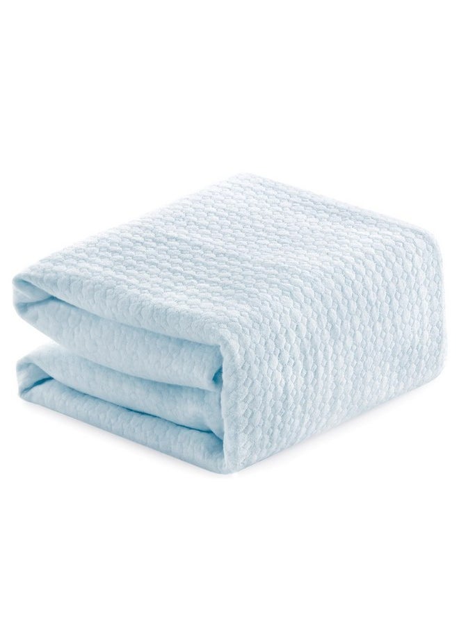Toddler Blanket for Boys and Girls, 100% Cotton Blanket, Super Soft and Breathable Crib Blanket for All Seasons, 39