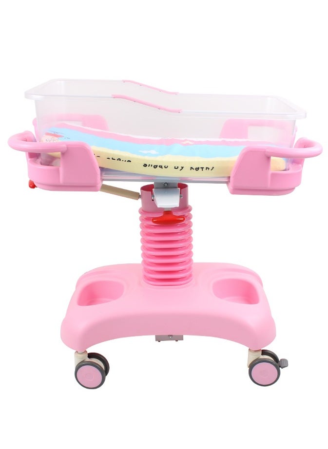 EYDHEN ABS Infant Bed Hospital Baby Crib, Safe Design, Antibacterial Mattress