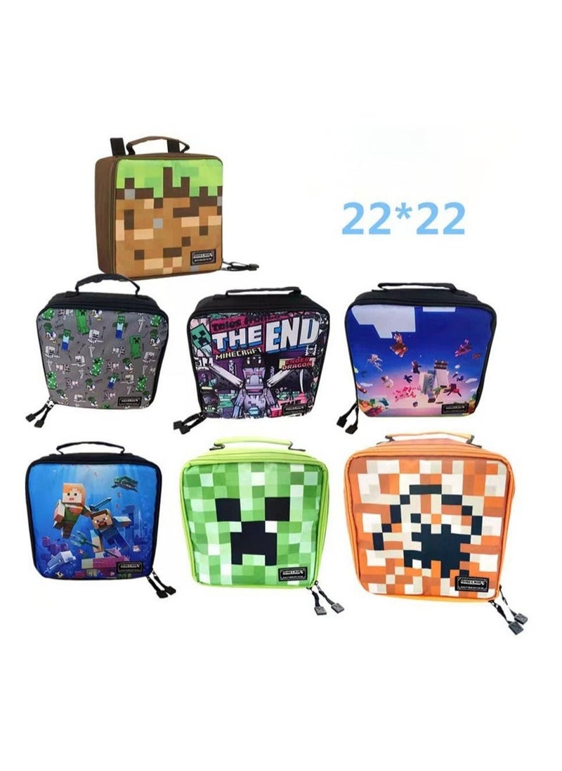 Minecraft Kids Lunch Bag