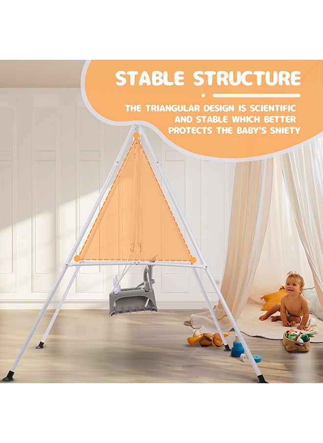 Toddler Swing, 3-in-1 Swing Sets for Backyard, Baby Swing Outdoor/Indoor, Toddler Swing Set Suitable for Aged 6 Months to 10 Years Old