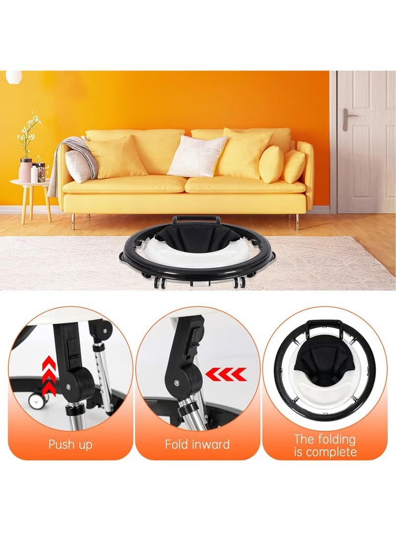 Baby Walker Foldable with 9 Adjustable Heights