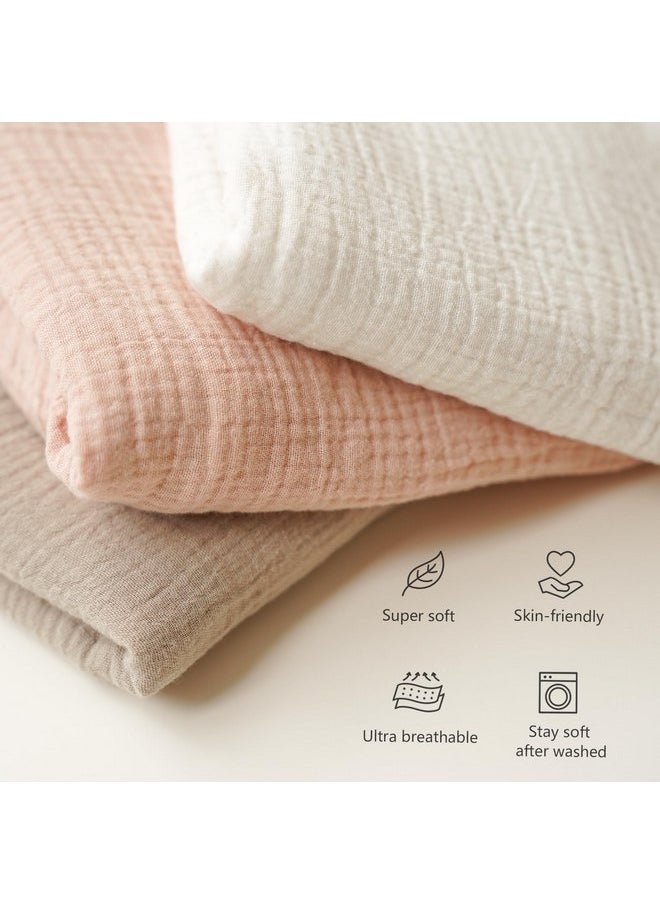 Konssy Muslin Baby Lounger Cover 1 Pack, 100% Cotton Newborn Lounger Cover, Soft and Breathable Lounger Slipcover, Cover Only