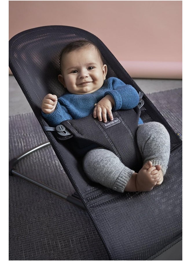 Babybjörn Fabric Seat For Bouncer - Anthracite, Mesh