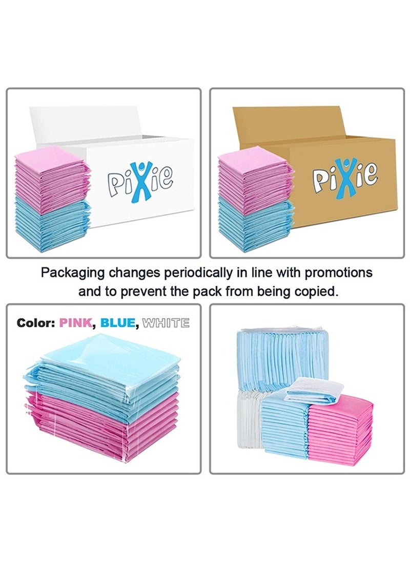 Disposable Changing Mats, 50 Counts, Soft Waterproof Mat, Portable Leak Proof Changing Mat, New Mom Leak-Proof Under pad, Mattress Table Protector Pad