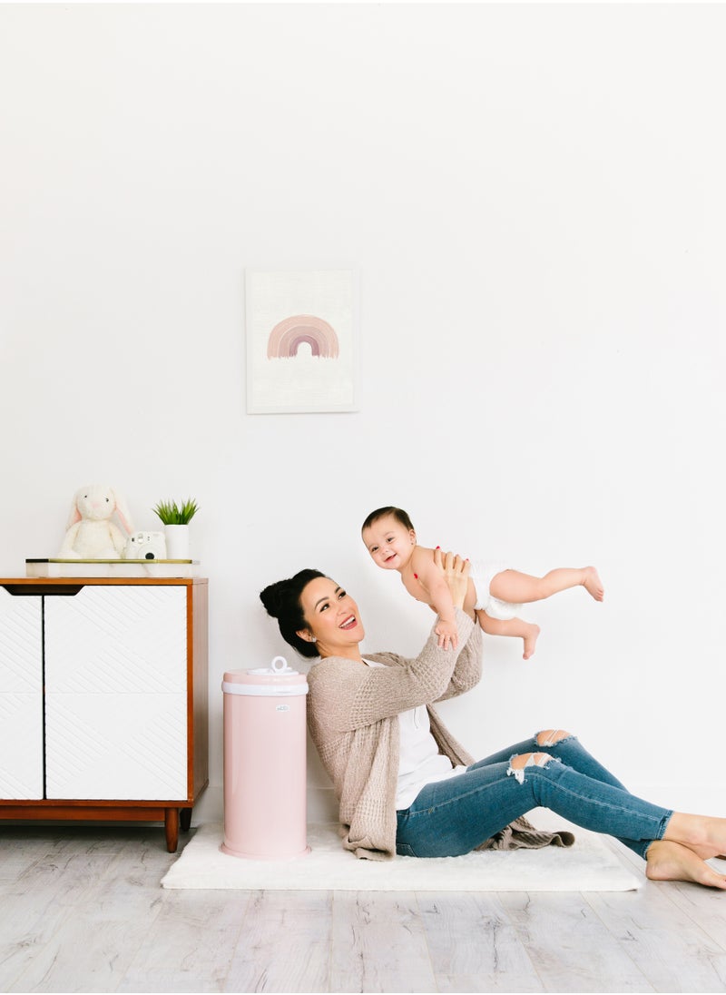 Diaper Pail Blush Pink