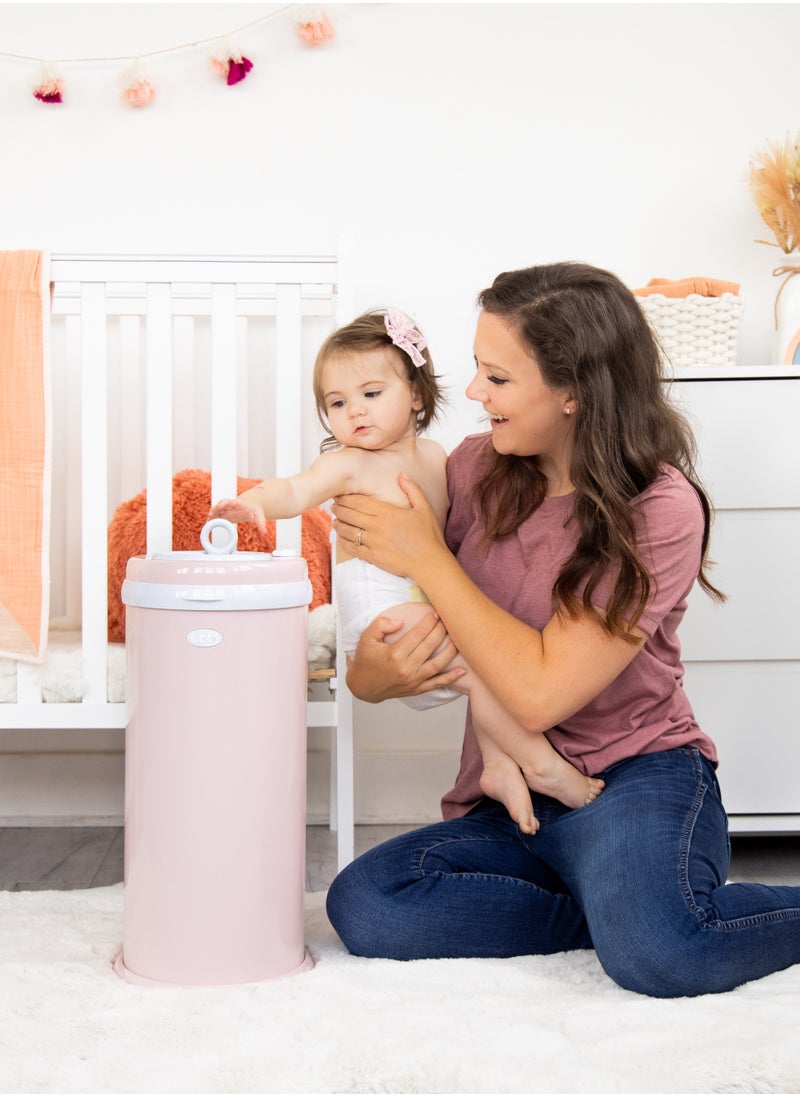 Diaper Pail Blush Pink