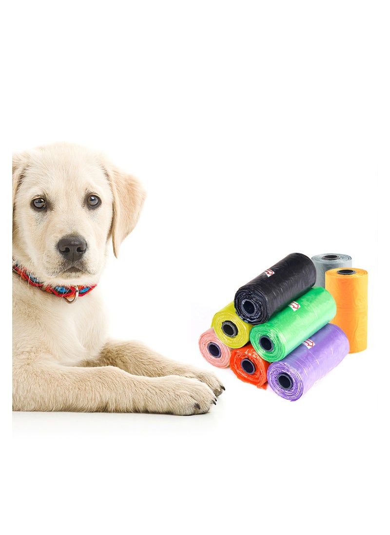 BabaMama Bag and Refill 8 Rolls Pack of 5-800 Bags, Baby Nappy bag, Pet waste bag, Scented Diaper bag, Trash bag, Garbage bag, Colorful Plastic bag, sacks
