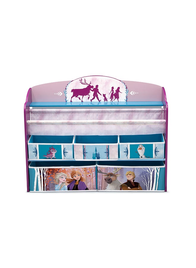 Frozen II Deluxe Toy And Book Organizer