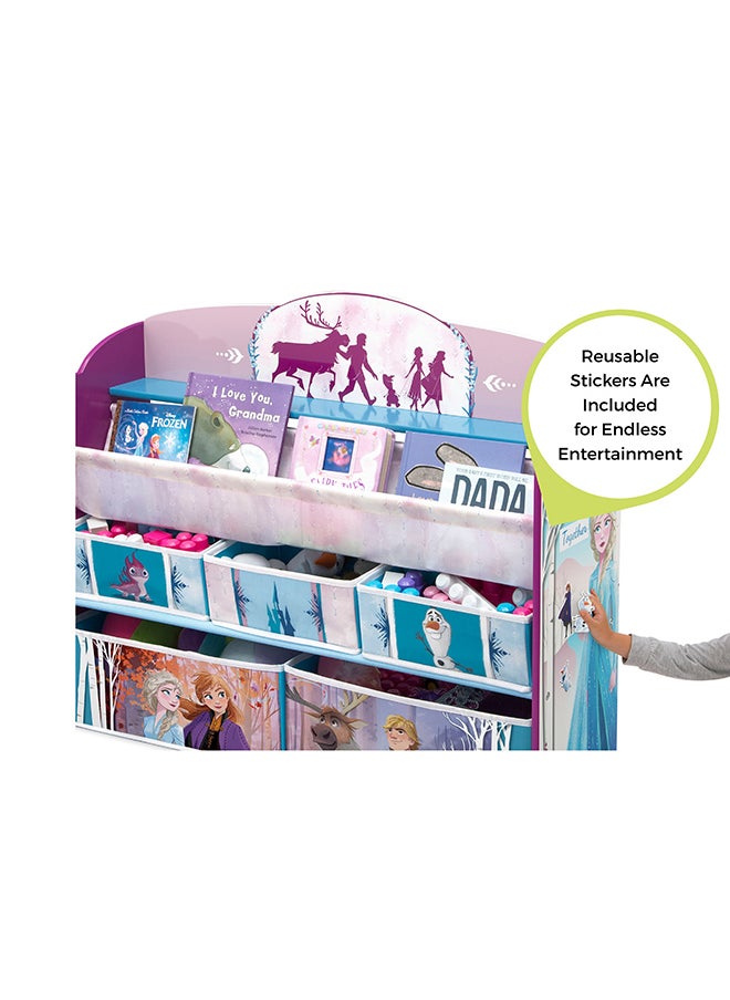 Frozen II Deluxe Toy And Book Organizer