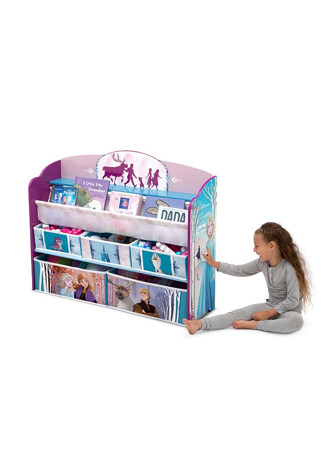 Frozen II Deluxe Toy And Book Organizer