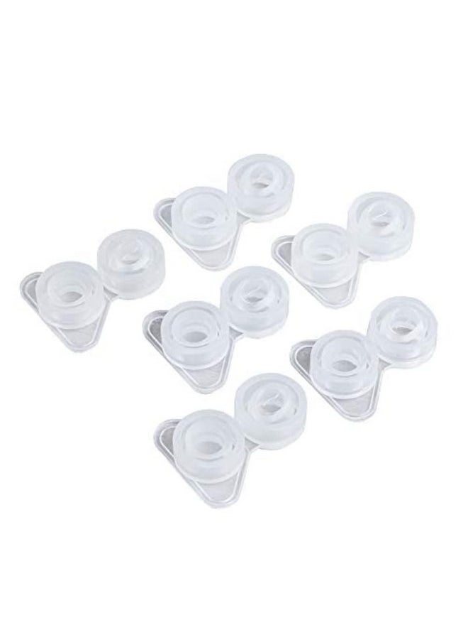 Re-Play Replacement Valve for Sippy Cups, Pack of 6 - One Piece, Easy to Clean Valve Made from Food Grade Silicone