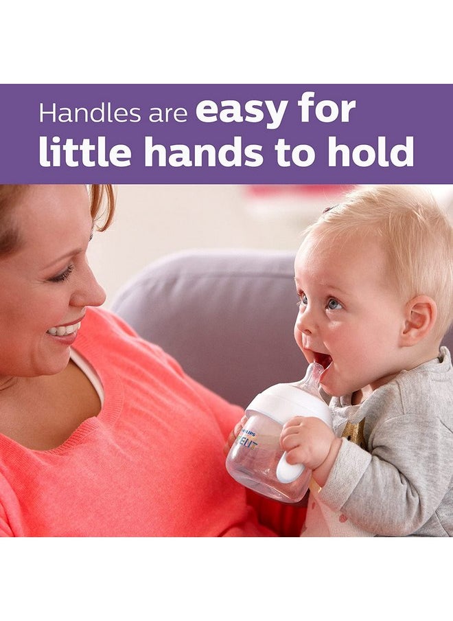 Philips AVENT Natural Trainer Sippy Cup with Natural Response Nipple and Soft Spout, 5oz, 1pk, SCF263/01