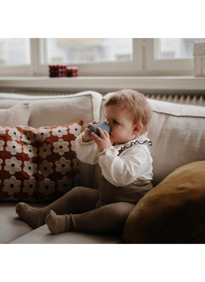 mushie Silicone Baby Starter Training Cup | 6 Months+ (Tradewinds)
