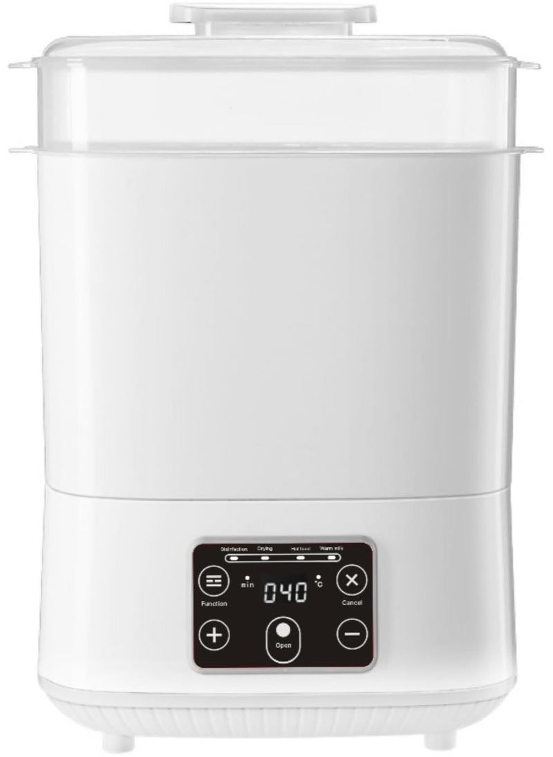 Baby Bottle Sterilizer, Electric Steam Bottle Sterilizer and Dryer, 5 in 1 Baby Milk Warmer Bottle/Sterilizer Universal Fit for All Baby Items Accessories