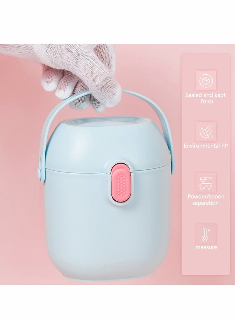 Milk Powder Dispenser Portable, Baby Snack Storage Box for Travel and Outdoor Activities