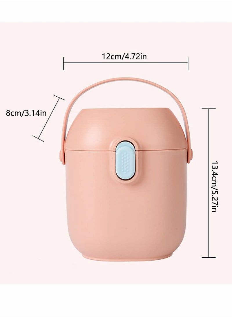 Milk Powder Dispenser Portable, Baby Snack Storage Box for Travel and Outdoor Activities