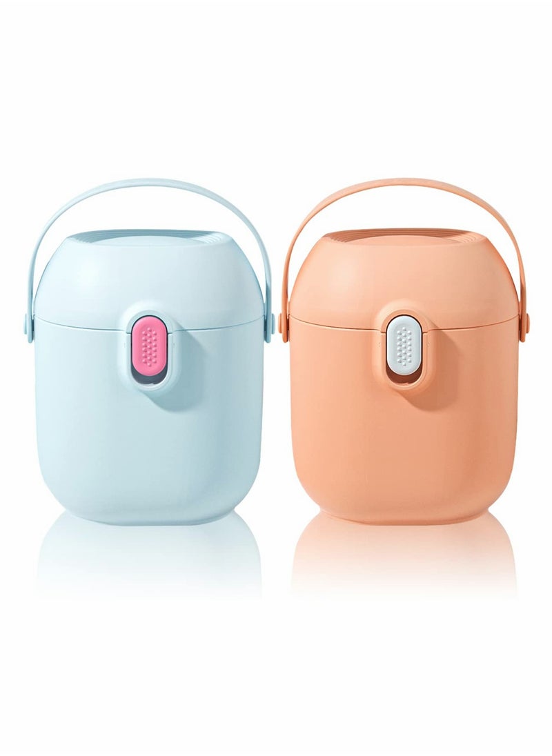 Milk Powder Dispenser Portable, Baby Snack Storage Box for Travel and Outdoor Activities